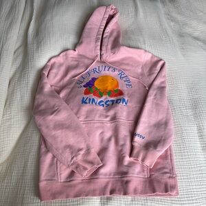 Stussy Pink Graphic Hoodie